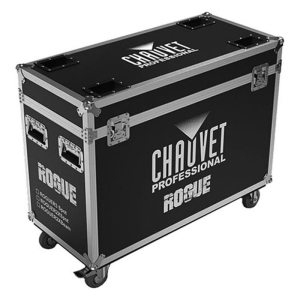 Chauvet Pro CP2CASEMED Maverick Force S/1 Spot, S/2 Profile, Rogue R2 X/R3 Spot: 2-Fixture Flight Case