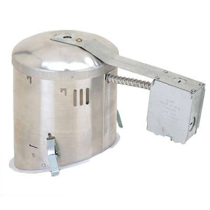 Nora NHRIC-926QAT 6-in Incandescent Air-Tight Sloped Ceiling Remodel IC Housing with Quick Connect