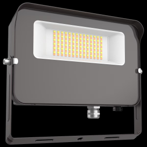 Eiko 12336 FL3/100W/7FCCT/UD/Y/PC Flood Light 100W 50/40/3000K 120-277V 0-10V Dimming Yoke Photocell