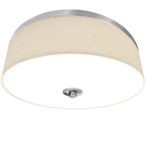 Westgate LCFF-18-MCT5 LED Multi-CCT Integrated Fabric Drum 18