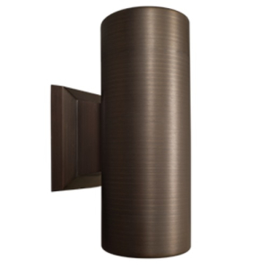 Dauer Cabana Cast Brass Up and Down Wall Sconce LED 12 Volt MR16 Base 490090