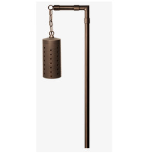 Dauer Sky Solid Brass Pendant Pathway Light 12 Volt MR16 or Bi-pin Socket 489908