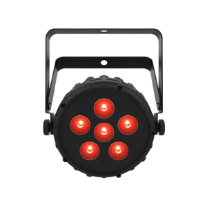 Chauvet DJ SLIMPART6BT 6 LEDs 15 Watt 100-240 Volt Compact Wash Light with Built-in Bluetooth