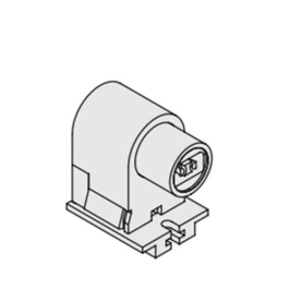 Keystone KT-SOCKET-RDC-PE RECESSED DOUBLE CONTACT SOCKETS