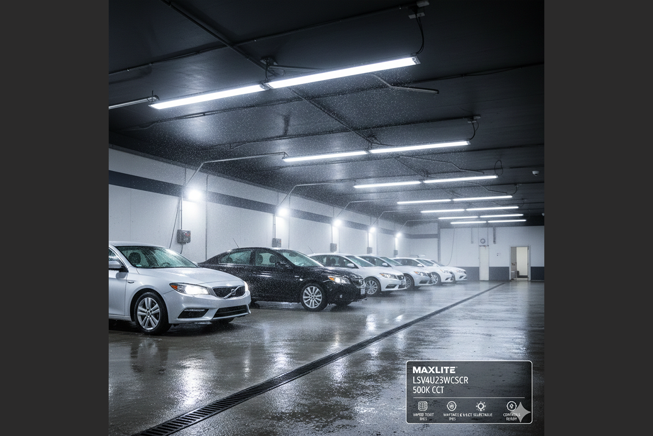 The Ultimate "Set It and Forget It" Fixture: MaxLite LSV Vapor Tight
